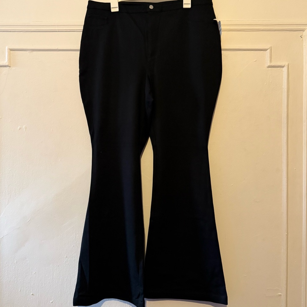 Bar III Black Flared Pants